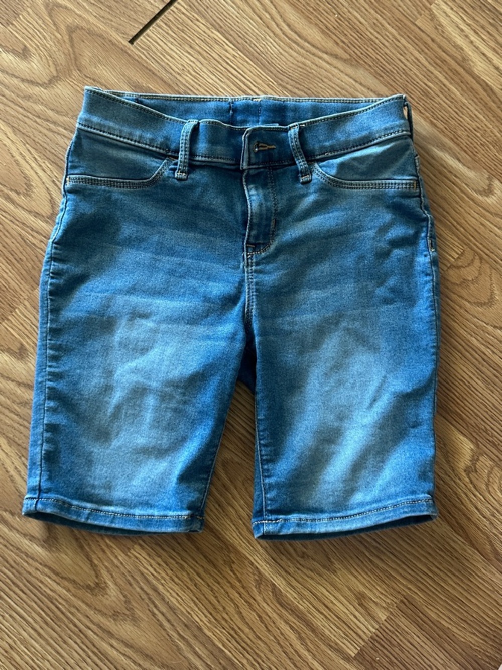 Denim Bermuda Shorts - Blue
